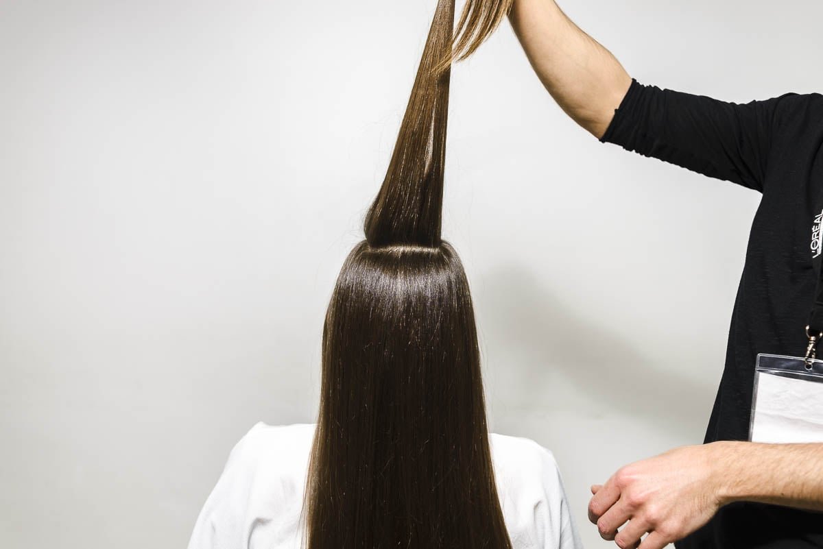 Bandaged Pony Tutorial Step 2 Kerastase